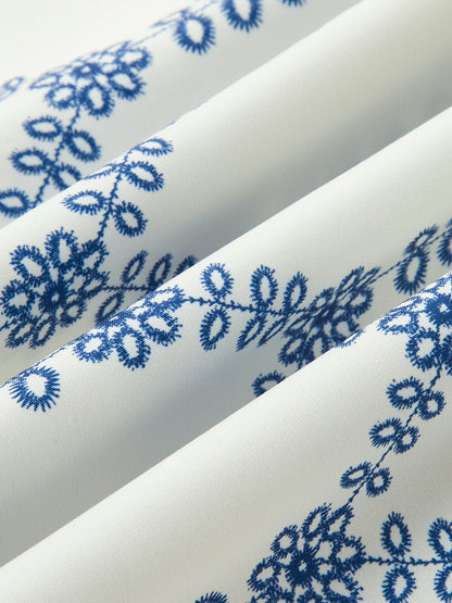 Brisa | Conjunto estilo Santorini (Top + Falda)