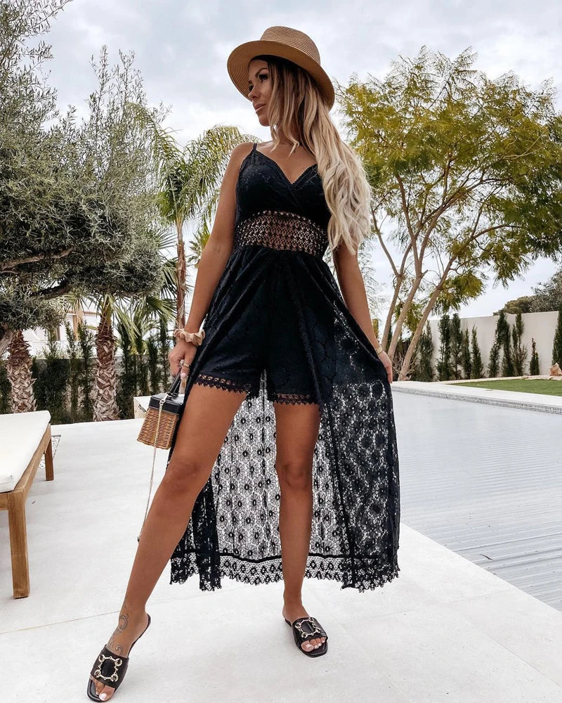 Blanca | Vestido de encaje estilo bohemio