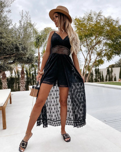 Blanca | Vestido de encaje estilo bohemio