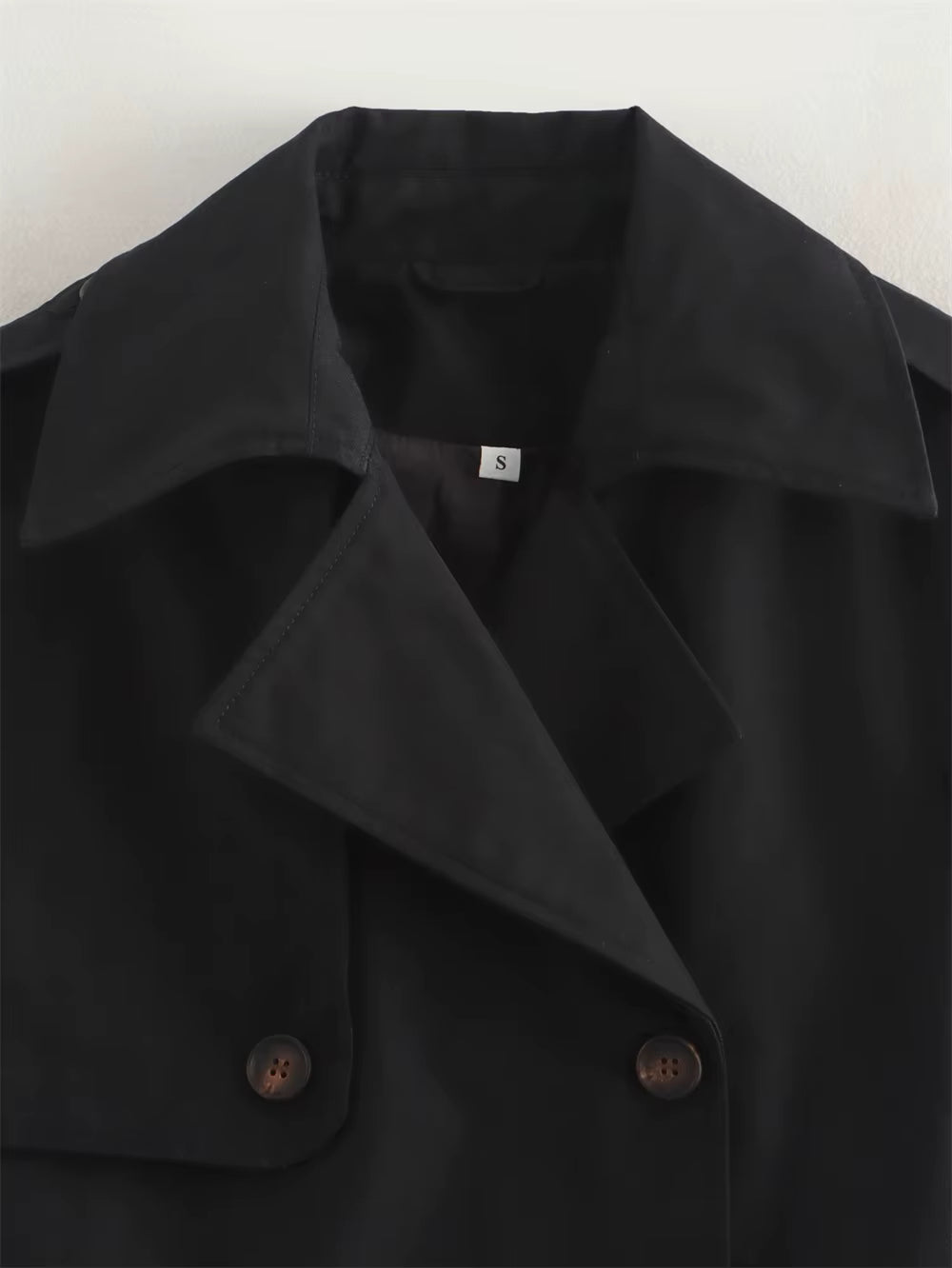 Olivia | Chaqueta corta estilo trench